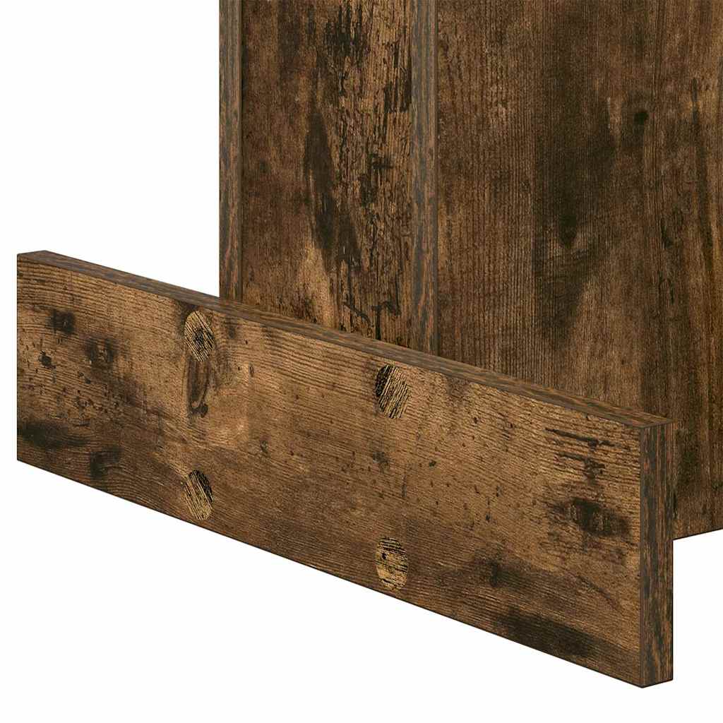 vidaXL Beistelltisch Geräucherte Eiche 44,5 x 45 x 55 cm Holzwerkstoff