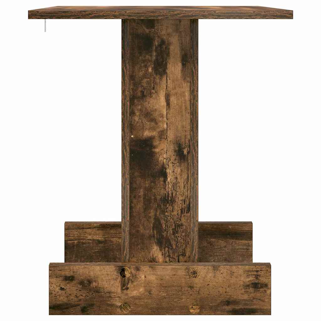 vidaXL Beistelltisch Geräucherte Eiche 44,5 x 45 x 55 cm Holzwerkstoff