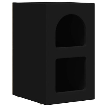 vidaXL Nachttisch Schwarz 29,5 x 33,5 x 50 cm Holzwerkstoff