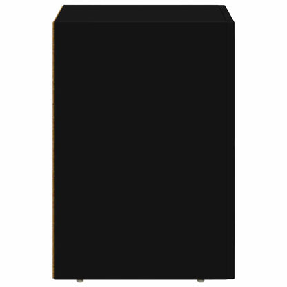 vidaXL Nachttisch Schwarz 29,5 x 33,5 x 50 cm Holzwerkstoff
