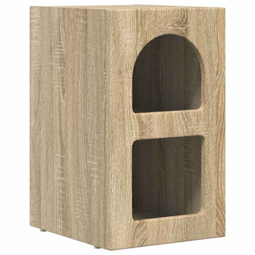 vidaXL Nachttisch Sonoma-Eiche 29,5 x 33,5 x 50 cm Holzwerkstoff