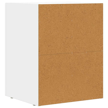 vidaXL Nachttisch 2 pcs Weiß 40 x 35 x 50 cm Holzwerkstoff