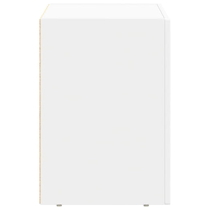 vidaXL Nachttisch 2 pcs Weiß 40 x 35 x 50 cm Holzwerkstoff