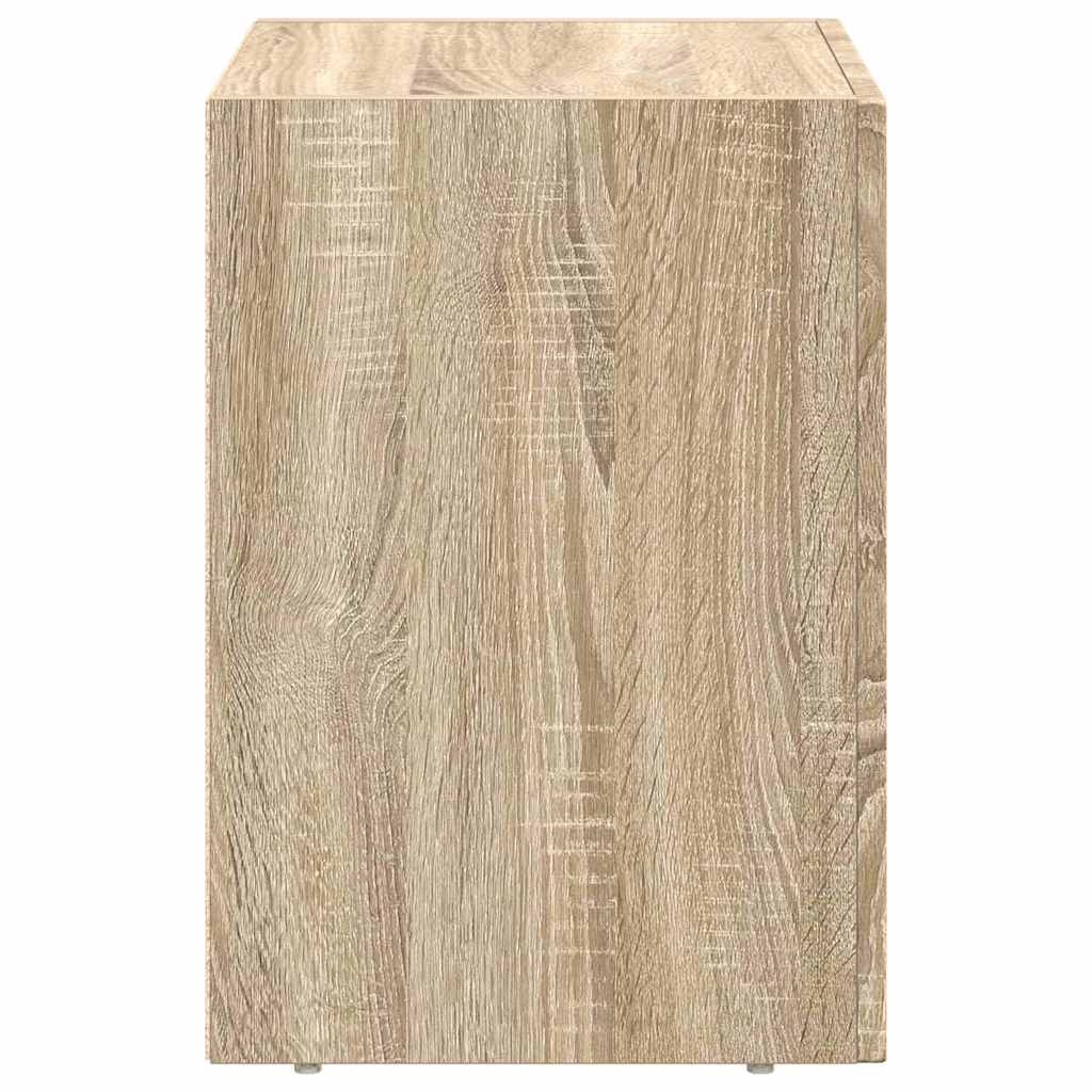 vidaXL Nachttisch Sonoma-Eiche 40 x 35 x 50 cm Holzwerkstoff