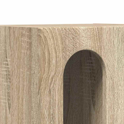 vidaXL Nachttisch 2 pcs Sonoma-Eiche 40 x 35 x 50 cm Holzwerkstoff