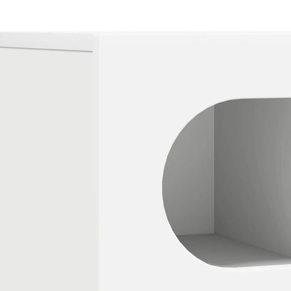 TV-Schränk Weiß 100 x 35 x 40 cm Holzwerkstoff