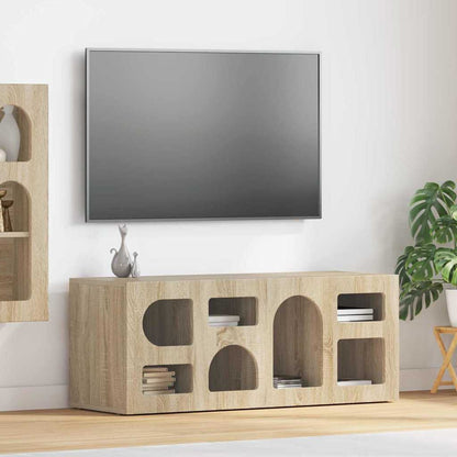TV-Schränk Sonoma-Eiche 100 x 35 x 40 cm Holzwerkstoff