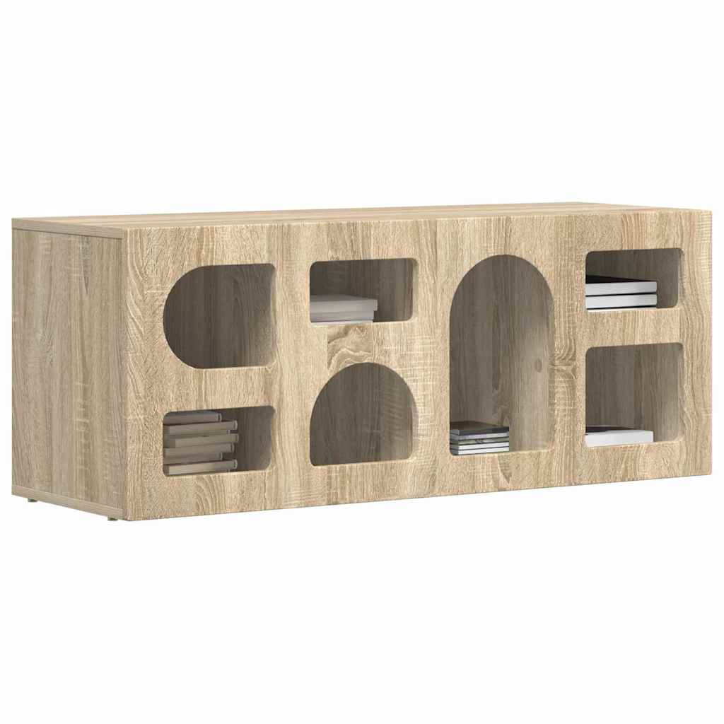 TV-Schränk Sonoma-Eiche 100 x 35 x 40 cm Holzwerkstoff