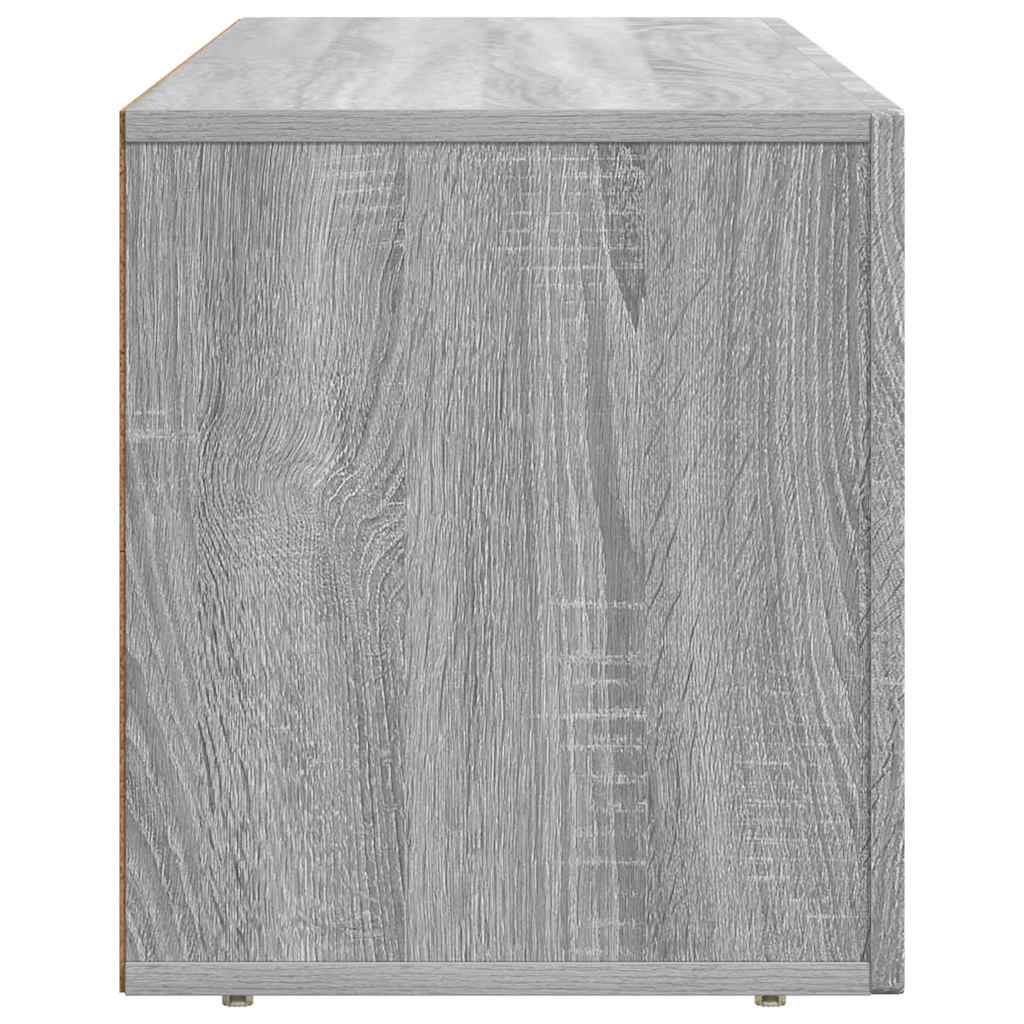 vidaXL Meuble TV Gris sonoma 100 x 35 x 40 cm Bois d'ingénierie