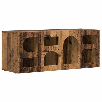 vidaXL Meuble TV bois de récupération 100 x 35 x 40 cm bois d'ingénierie