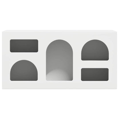 TV-Schränk Weiß 80 x 35 x 40 cm Holzwerkstoff