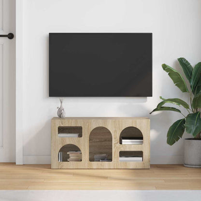 vidaXL Meuble TV chêne Sonoma 80 x 35 x 40 cm, bois d'ingénierie