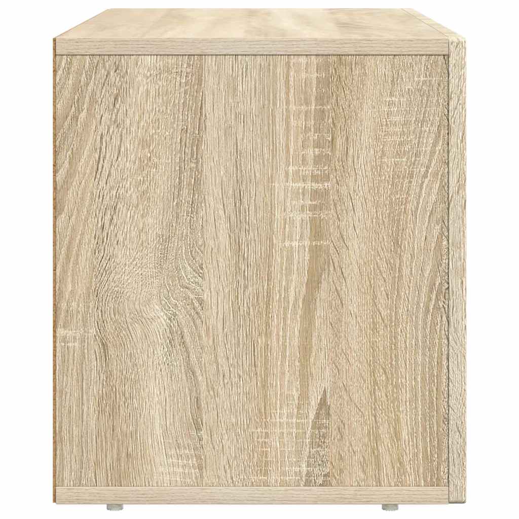 vidaXL Meuble TV chêne Sonoma 80 x 35 x 40 cm, bois d'ingénierie