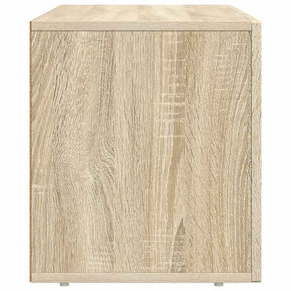 vidaXL Meuble TV chêne Sonoma 80 x 35 x 40 cm, bois d'ingénierie