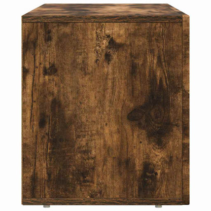 TV-Schränk Geräucherte Eiche 80 x 35 x 40 cm Holzwerkstoff