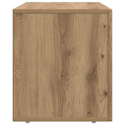 vidaXL Meuble TV chêne artisan 80 x 35 x 40 cm Bois d'ingénierie