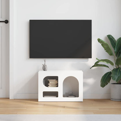 vidaXL TV-Schränk Weiß 60 x 35 x 40 cm Holzwerkstoff