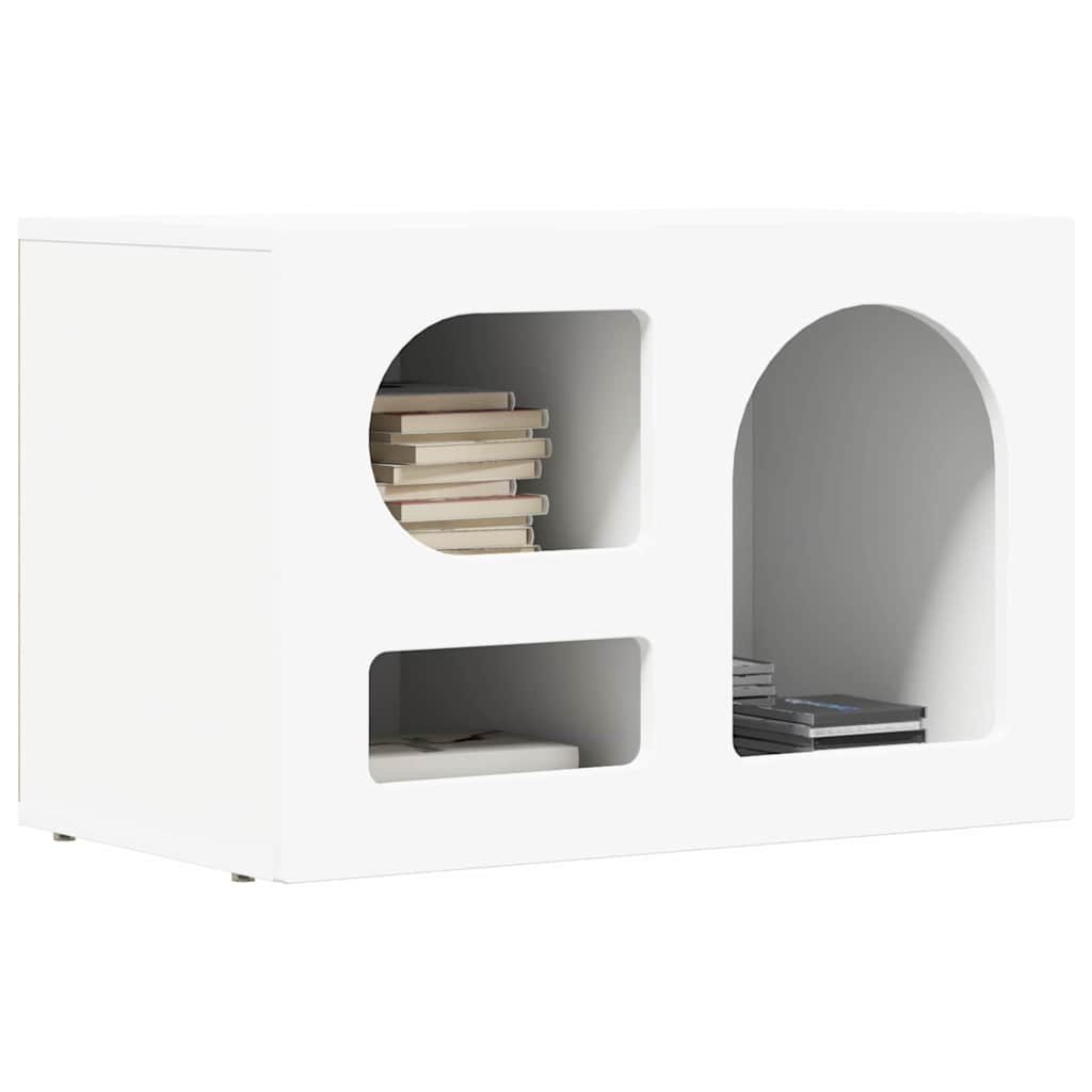 vidaXL TV-Schränk Weiß 60 x 35 x 40 cm Holzwerkstoff