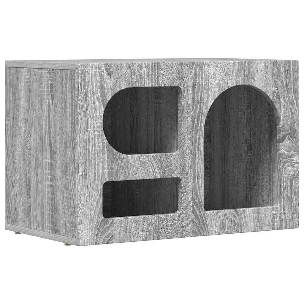 vidaXL Meuble TV Sonoma Gris 60 x 35 x 40 cm Aggloméré