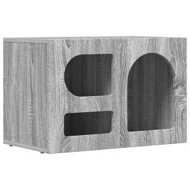 vidaXL Meuble TV Sonoma Gris 60 x 35 x 40 cm Aggloméré