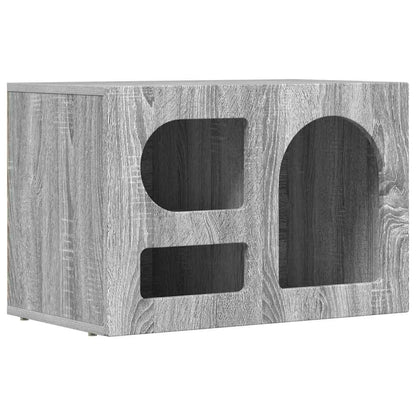 vidaXL Meuble TV Sonoma Gris 60 x 35 x 40 cm Aggloméré