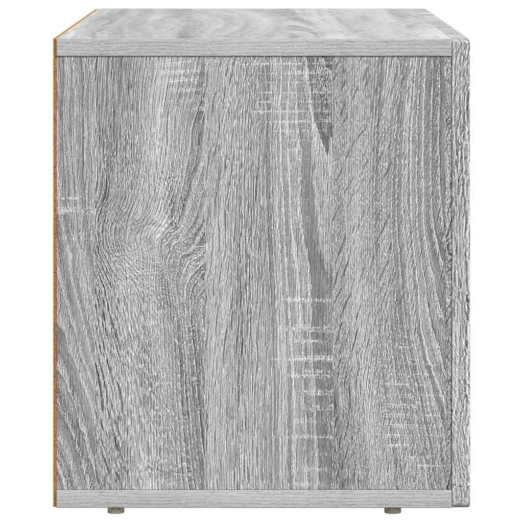 vidaXL Meuble TV Sonoma Gris 60 x 35 x 40 cm Aggloméré