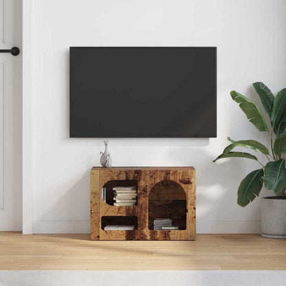 vidaXL Meuble TV en bois de récupération 60 x 35 x 40 cm Bois d'ingénierie