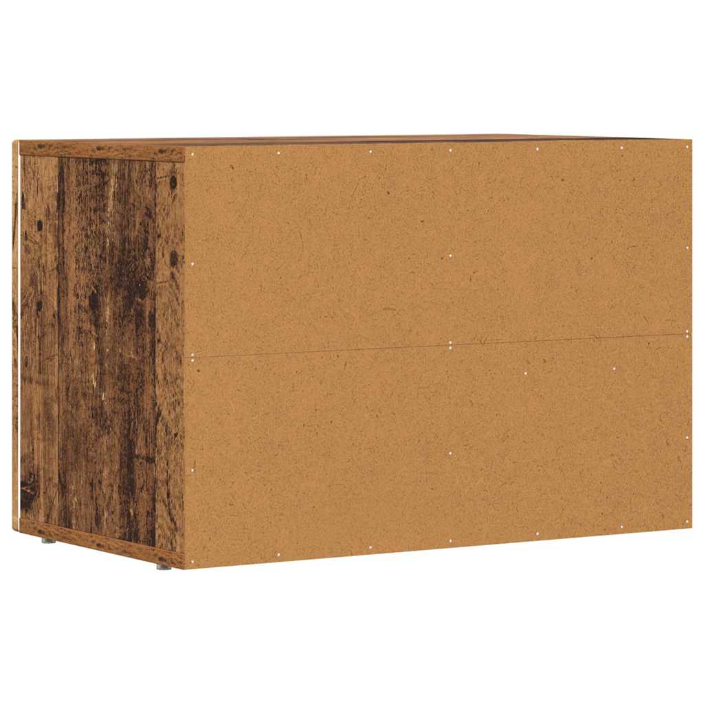 vidaXL Meuble TV en bois de récupération 60 x 35 x 40 cm Bois d'ingénierie