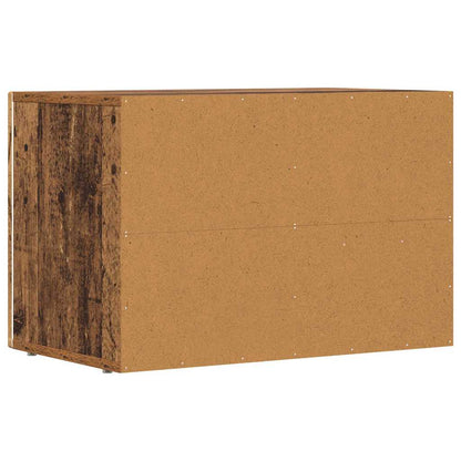 vidaXL Meuble TV en bois de récupération 60 x 35 x 40 cm Bois d'ingénierie