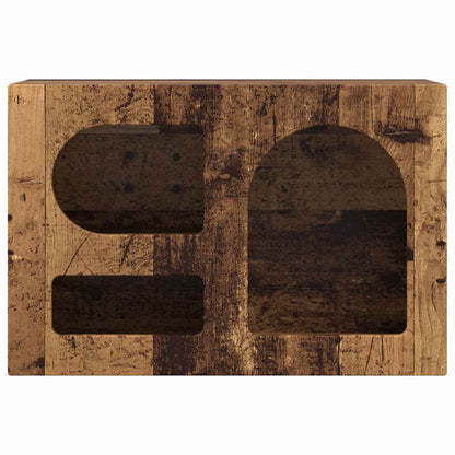 vidaXL Meuble TV en bois de récupération 60 x 35 x 40 cm Bois d'ingénierie