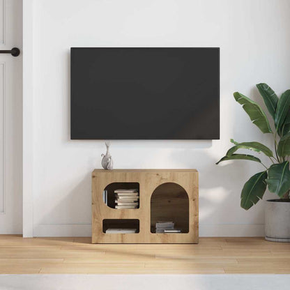 Meuble TV vidaXL chêne Artisan 60 x 35 x 40 cm Bois d'ingénierie