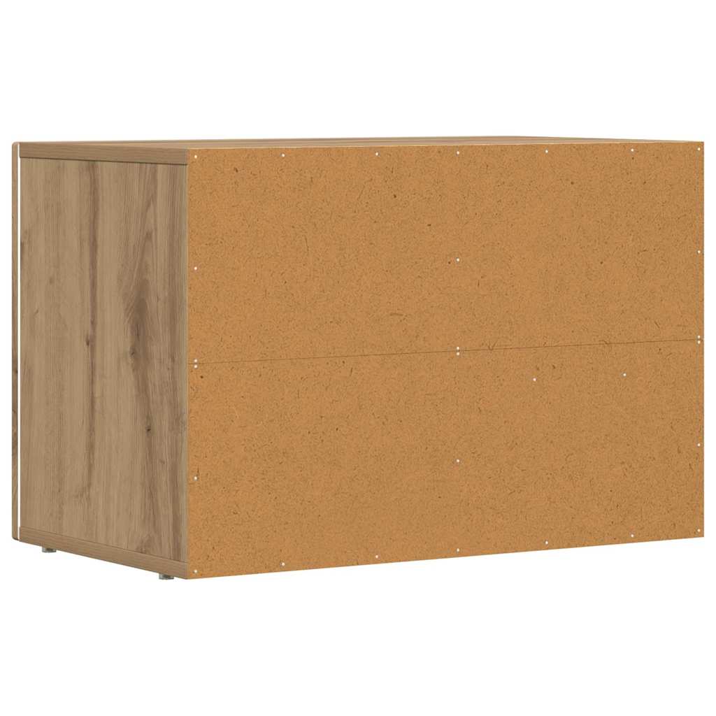 Meuble TV vidaXL chêne Artisan 60 x 35 x 40 cm Bois d'ingénierie