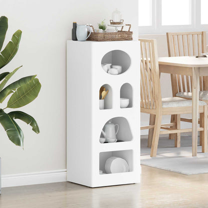 Sideboard Weiß 40 x 35 x 100,5 cm Holzwerkstoff