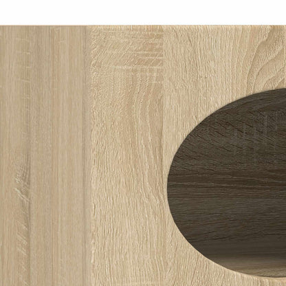 vidaXL Buffet chêne Sonoma 40 x 35 x 100,5 cm Bois d'ingénierie