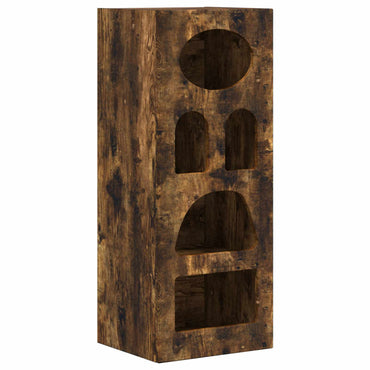 vidaXL Buffet chêne fumé 40 x 35 x 100,5 cm bois d'ingénierie