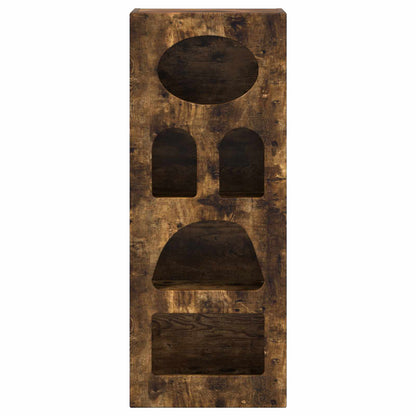 vidaXL Buffet chêne fumé 40 x 35 x 100,5 cm bois d'ingénierie