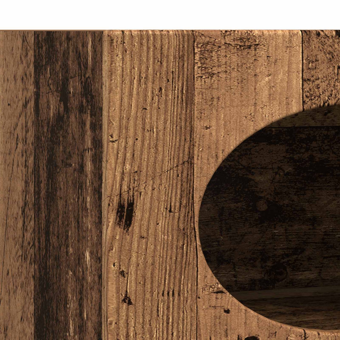 vidaXL Buffet Bois de récupération 40 x 35 x 100,5 cm Bois d'ingénierie