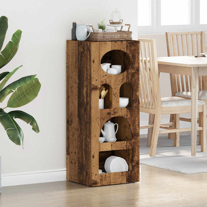 vidaXL Buffet Bois de récupération 40 x 35 x 100,5 cm Bois d'ingénierie