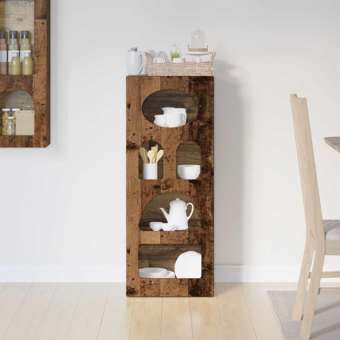 vidaXL Buffet Bois de récupération 40 x 35 x 100,5 cm Bois d'ingénierie