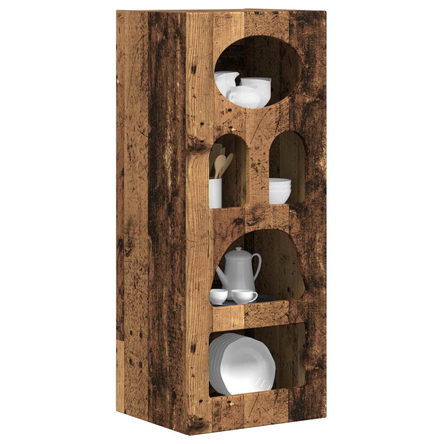 vidaXL Buffet Bois de récupération 40 x 35 x 100,5 cm Bois d'ingénierie