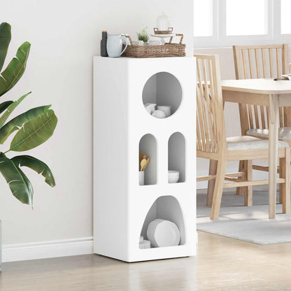 vidaXL Buffet Blanc 40 x 35 x 100,5 cm Bois d'ingénierie
