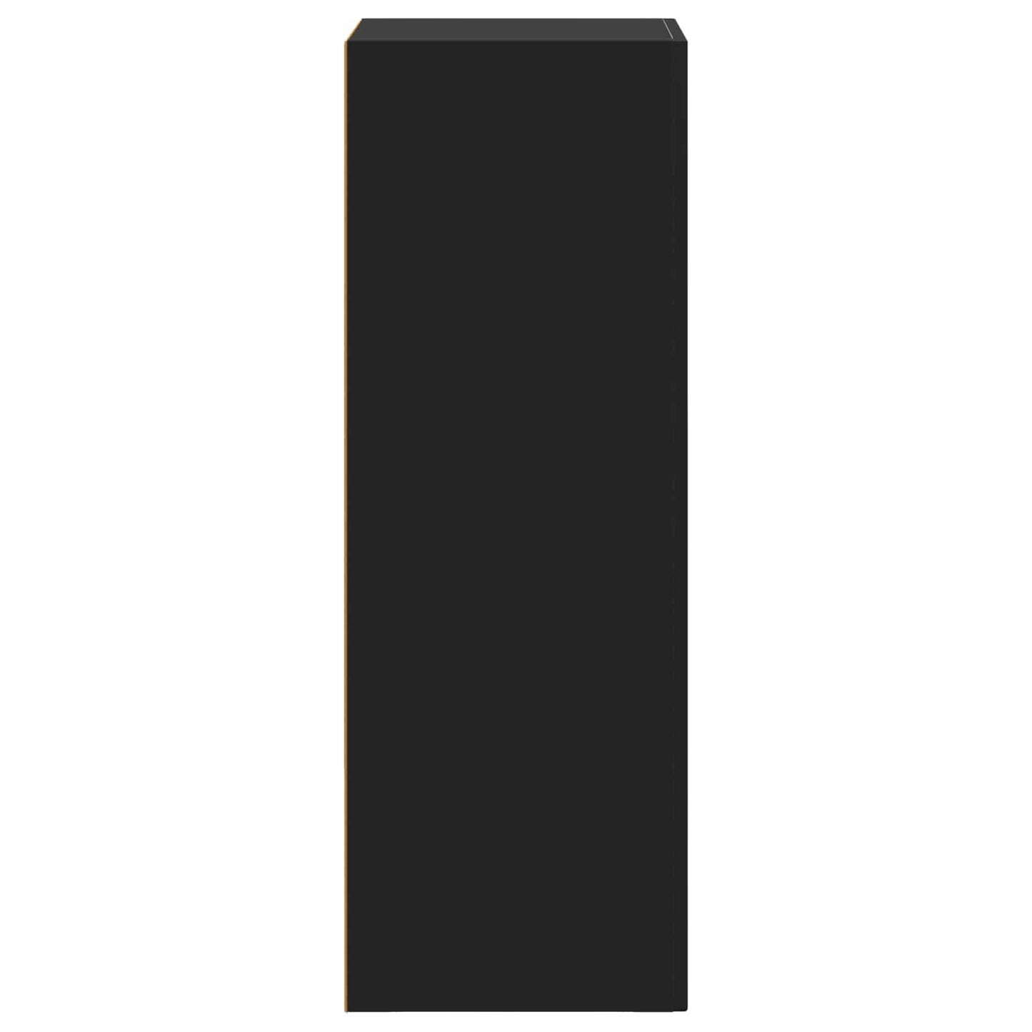 vidaXL Buffet noir 40 x 35 x 100,5 cm, bois d'ingénierie