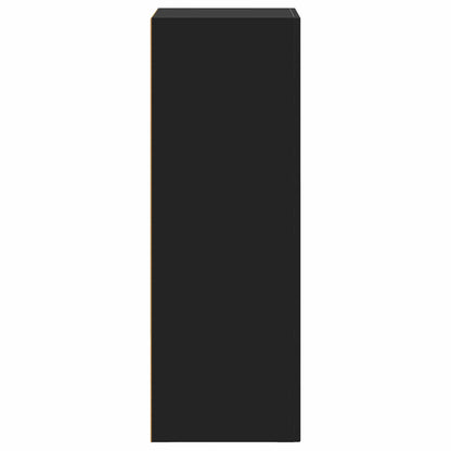 vidaXL Buffet noir 40 x 35 x 100,5 cm, bois d'ingénierie