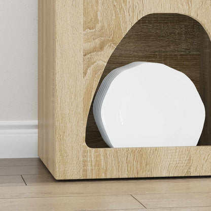 Sideboard Sonoma-Eiche 40 x 35 x 100,5 cm Holzwerkstoff