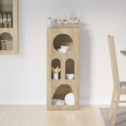 Sideboard Sonoma-Eiche 40 x 35 x 100,5 cm Holzwerkstoff