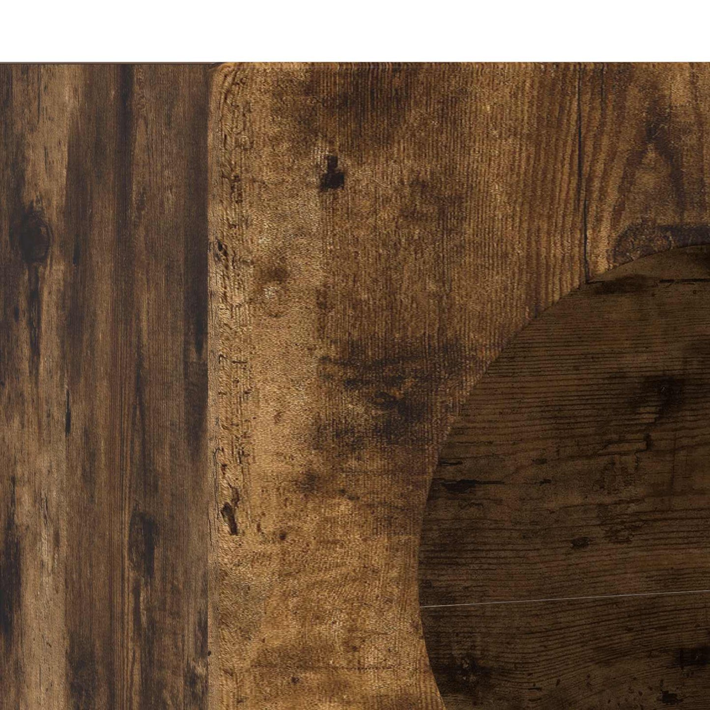 vidaXL Bahut chêne fumé 40 x 35 x 100,5 cm bois d'ingénierie