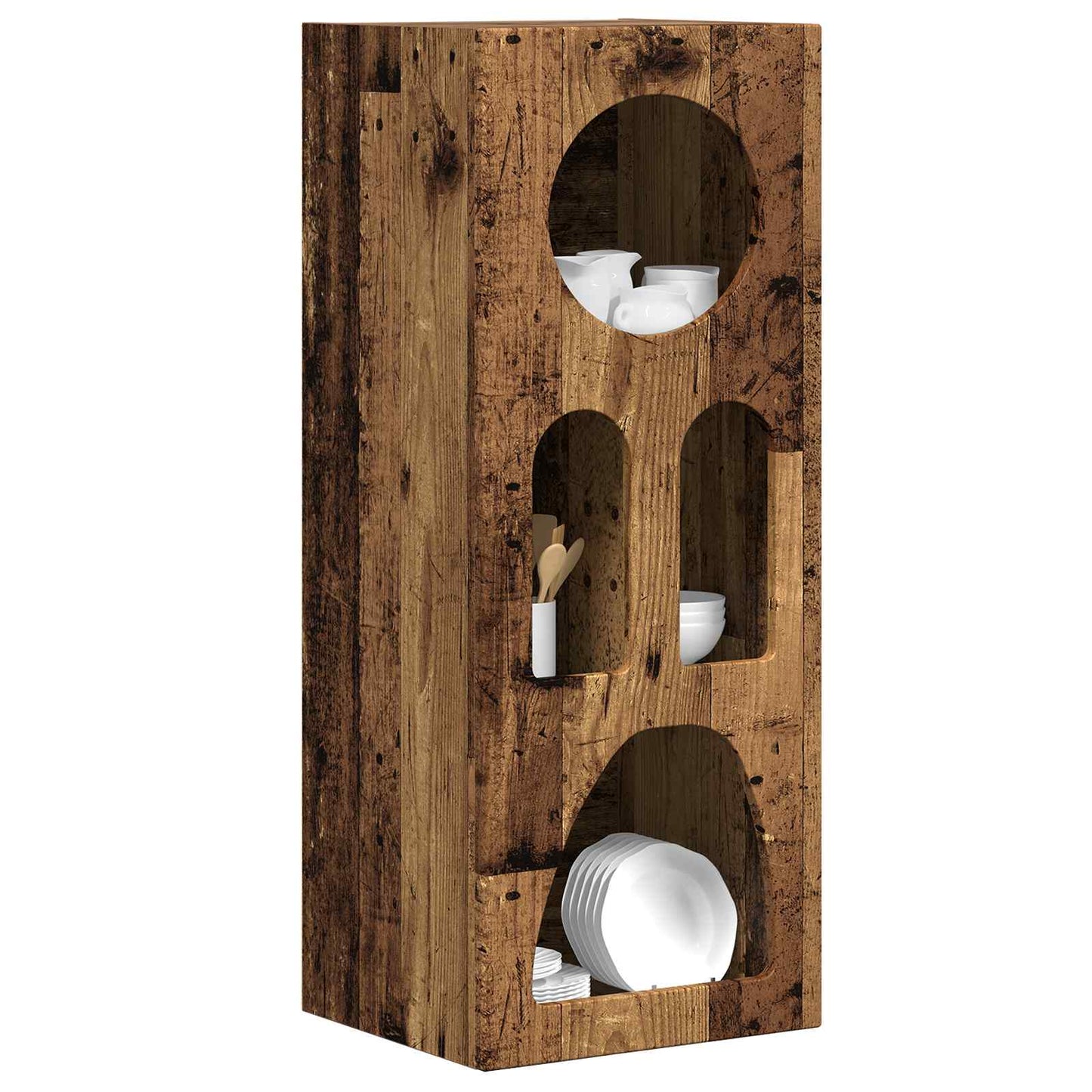 vidaXL Buffet Bois de récupération 40 x 35 x 100,5 cm Bois d'ingénierie
