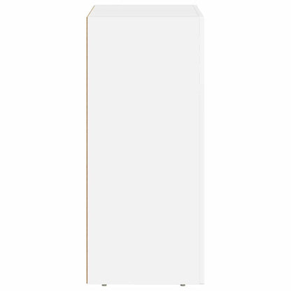 vidaXL Buffet blanc 59 x 35 x 80,5 cm bois d'ingénierie