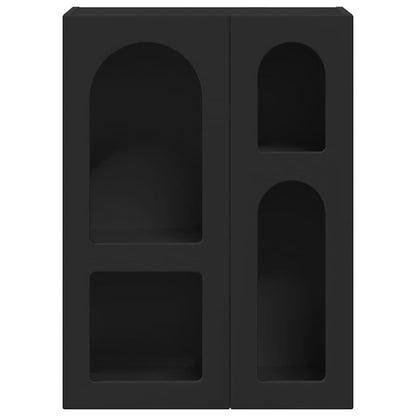 vidaXL Buffet noir 59 x 35 x 80,5 cm Aggloméré