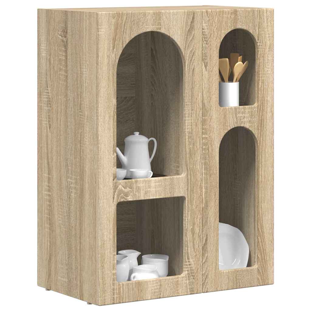 Sideboard Sonoma-Eiche 59 x 35 x 80,5 cm Holzwerkstoff